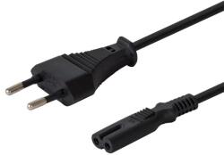 SAVIO Захранващ кабел SAVIO 2-pin 1.2m CL-97 черен (CL-97)
