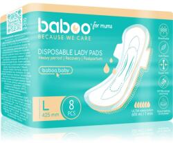 Baboo Postpartum Maternity Pads absorbante postnatale de unică folosință marimea L 8 buc