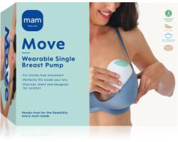 MAM Move pompă electrică, hands-free, pentru extragerea laptelui matern pentru sutien 1 buc