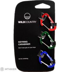 Wild Country KEYRING CARABINER karabiner szett, 3 db, különböző színek ()