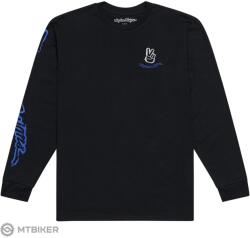 Troy Lee Designs Peace Out hosszú ujjú póló, fekete (XL)
