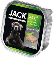 Jack gabonamentes bárány, vese - borsó pástétom kutya konzerv 150 g - webshop
