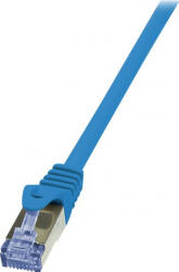 LogiLink CQ3036S LOGILINK - Patch Cablu Cat. 6A 10G S/FTP PIMF PrimeLine 1m albastru (cq3036s)