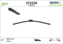 Valeo Stergator luneta VALEO SILENCIO FLAT 455 MM VR251 574330