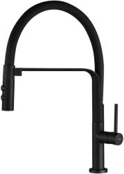 Kuchinox Siluetto baterie bucătărie pe picior negru BQU_B78D (BQUB78D)