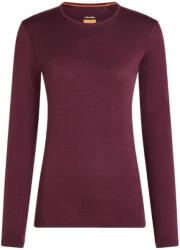 Icebreaker Tricou pentru femei Merino 200 Oasis LS Crewe Dk Berry S