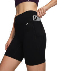 Under Armour Motion Bike Short Ultimate Black / White Női rövidnadrág L