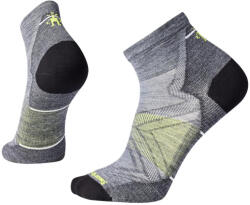 Smartwool Șosete pentru bărbați Run Zero Cushi Ankle Medium Gray