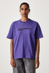 Karl Lagerfeld Jeans tricou pentru femei din bumbac PPYA-TSD03Y_45X (A1W17005)
