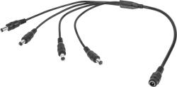 LTC Cablu de alimentare DC LTC, splitter 1 la 4, conectori 2, 1/5, 5 L-KPO2917LX (KPO2917LX)