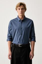 Giorgio Armani férfi ing pamut elasztánnal - kék XL - answear - 32 990 Ft
