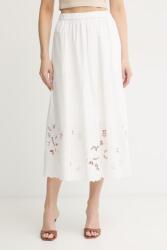Weekend Max Mara pamut szoknya CARAVAN - fehér L