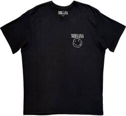 Nirvana More Drive (Back Print) Black M Ing (NIRVCBNTS107MB02)