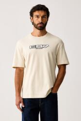 EA7 Emporio Armani férfi pamut póló - bézs M - answear - 27 990 Ft
