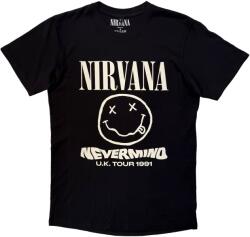 Nirvana Tour '91 (Back Print) Black M Ing (NIRVCBNTS110MB02)