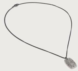 MM6 Maison Margiela női sárgaréz nyaklánc medállal - ezüst Univerzális méret - answear - 136 990 Ft
