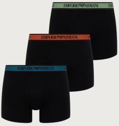 Emporio Armani Underwear férfi boxeralsó pamuttal 3-as csomag - fekete XL - answear - 21 990 Ft