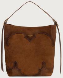 Zadig&Voltaire női velúrbőr shopper JANE - barna Univerzális méret
