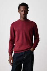 Barbour pulóver férfi pamut PIMA - burgundia XXL
