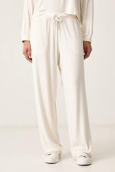 HUGO pantaloni de loungewear pentru femei cu vâscoză HEART PANT 9BY2-SPDZYH_01X (50566660)