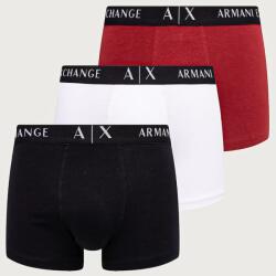 Armani Exchange testhezálló boxeralsó férfi pamut elasztánnal 3-as csomag - fehér M