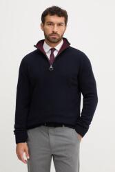 Barbour pulóver férfi gyapjú NELSON - sötétkék XXL