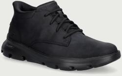 Skechers GARZA-RIDLEY sportcipő férfi bőr - fekete Férfi 41