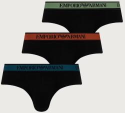 Emporio Armani Underwear alsónadrág férfi 3-as csomag - fekete XL - answear - 21 990 Ft