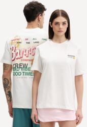 Barrow t-shirt pamut - fehér M - answear - 23 990 Ft