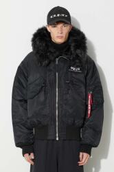 Alpha Industries rövid kabát 45P Hooded Custom - fekete XXL
