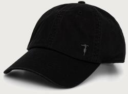 Trussardi siltes sapka férfi pamuttal - fekete Univerzális méret - answear - 22 990 Ft