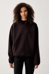 RAINS kapucnis melegítőfelső polár Fleece Hoodie - barna L