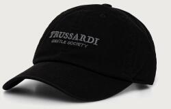Trussardi siltes sapka férfi pamuttal - fekete Univerzális méret - answear - 24 990 Ft
