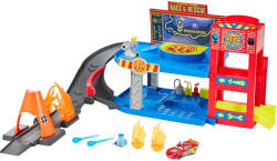 Mattel Disney Verdák: Verseny és mentőközpont Villám McQueen kisautóval (JMT59) - jatekbirodalom