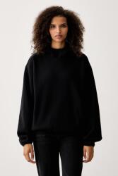 RAINS polár pulóver Fleece Hoodie - fekete L