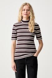 Marc O'Polo női pamut póló - burgundia XL