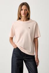 Lacoste t-shirt női pamut - rózsaszín 36