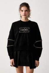 Elisabetta Franchi melegítőfelső női pamuttal - fekete 38