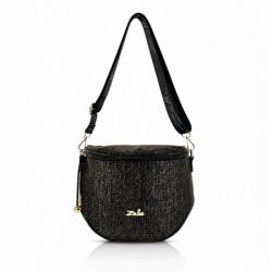 ZELLIA Női Oldaltáska Zlb12 Fekete - Shimmer - (ZLK-zlb12-32555646)