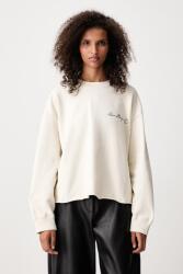 MM6 Maison Margiela oversize melegítőfelső női pamut - bézs M