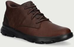 Skechers GARZA-RIDLEY férfi bőr sportcipő - barna Férfi 44