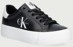 Calvin Klein VULC FLATFORM LACEUP LOW LTH sportcipő női - fekete Női 36