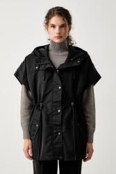Weekend Max Mara női ujjatlan kabát WKDORIGANO - fekete 38