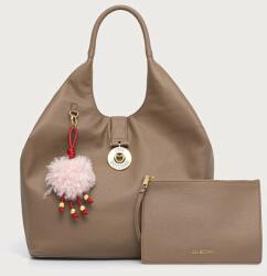 Moschino shopper női műbőr - bézs Univerzális méret - answear - 89 990 Ft