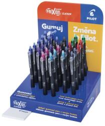 Pilot Prezentációs állvány Roller radír PILOT FriXion Point Clicker 0, 5 mm, 30 db