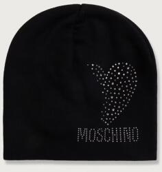 Moschino sapka női gyapjú - fekete Univerzális méret