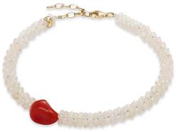 BERRIES bokalánc Cream Anklet - fehér Univerzális méret