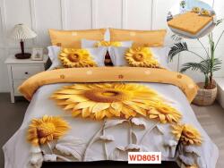 Super Design Pucioasa Lenjerii de pat cu imprimeu 5D, cearceaf cu elastic, identice cu poza, WD8051 Lenjerie de pat
