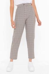 Nasty Gal Nastygal Pepita Mintás Nadrág Casual Spzm S