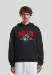 Mister Tee Ballin Bold Fluffy Hoody black